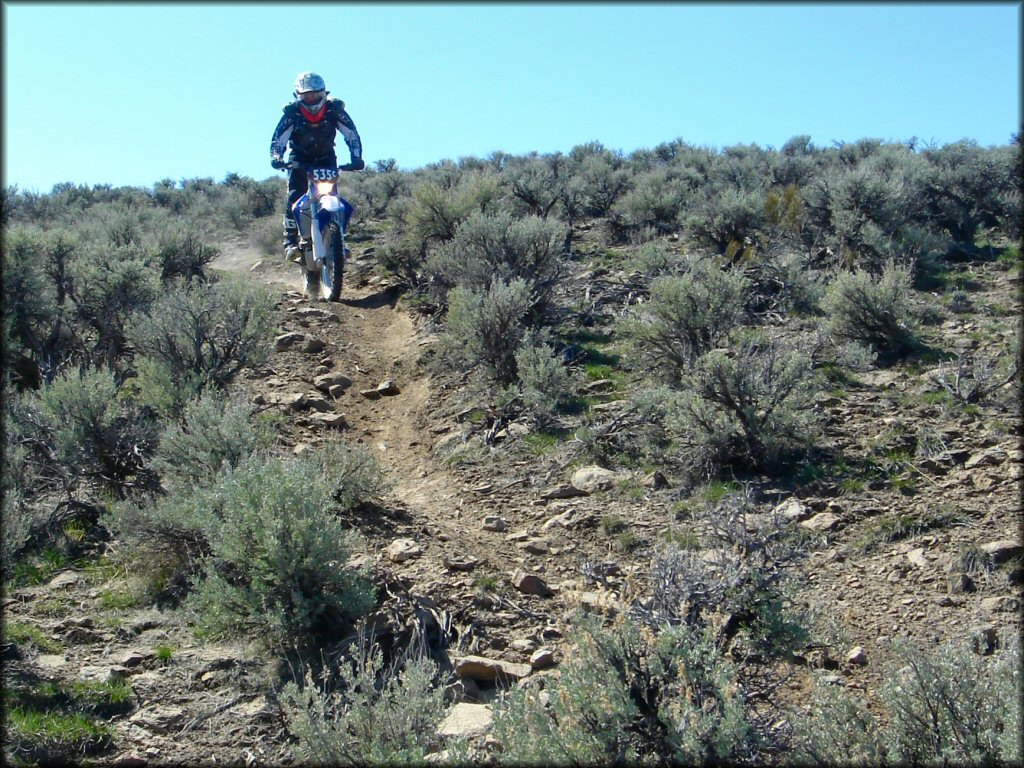 OHV at Dry Valley OHV Area Trail