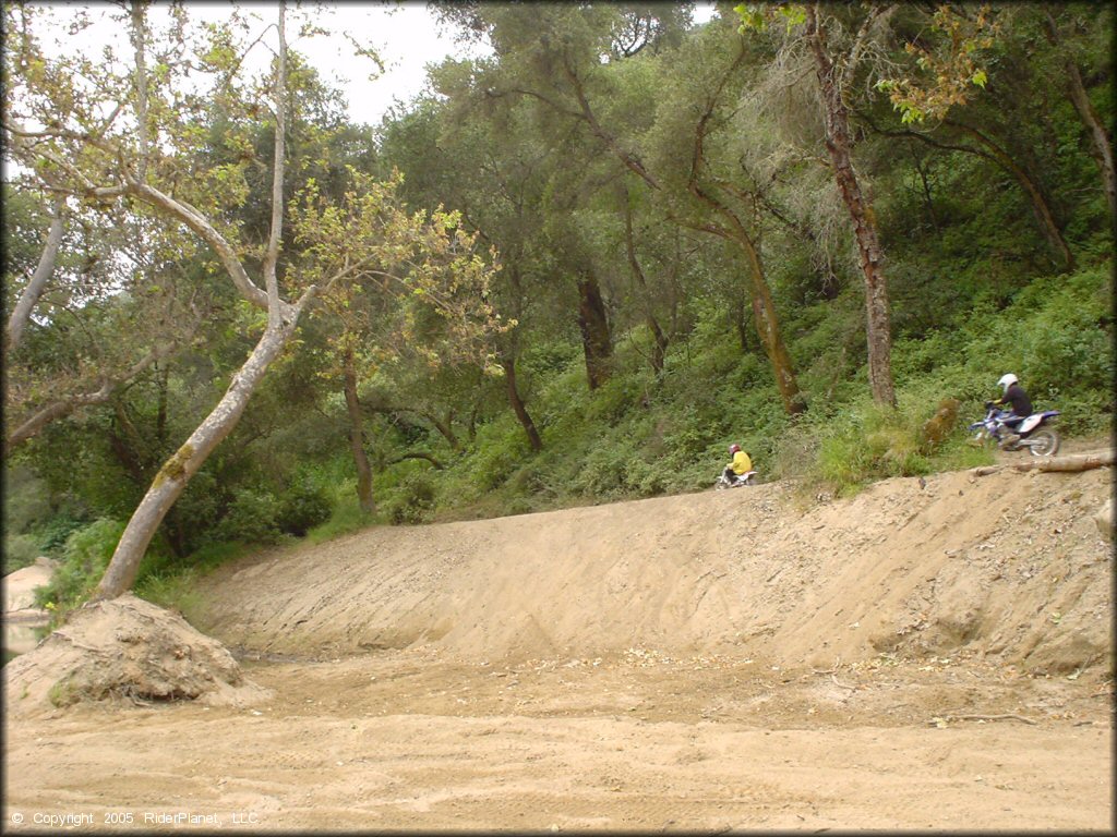 Yamaha YZ Off-Road Bike at Hollister Hills SVRA OHV Area