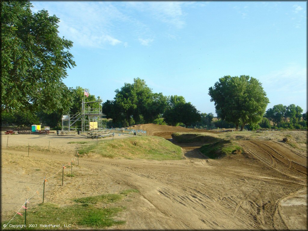 Terrain example at E-Street MX Track