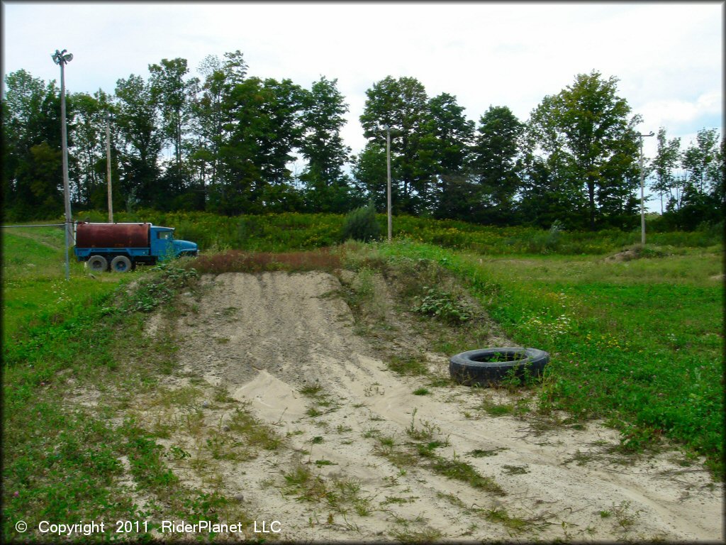 Terrain example at Silver Springs Racing Track