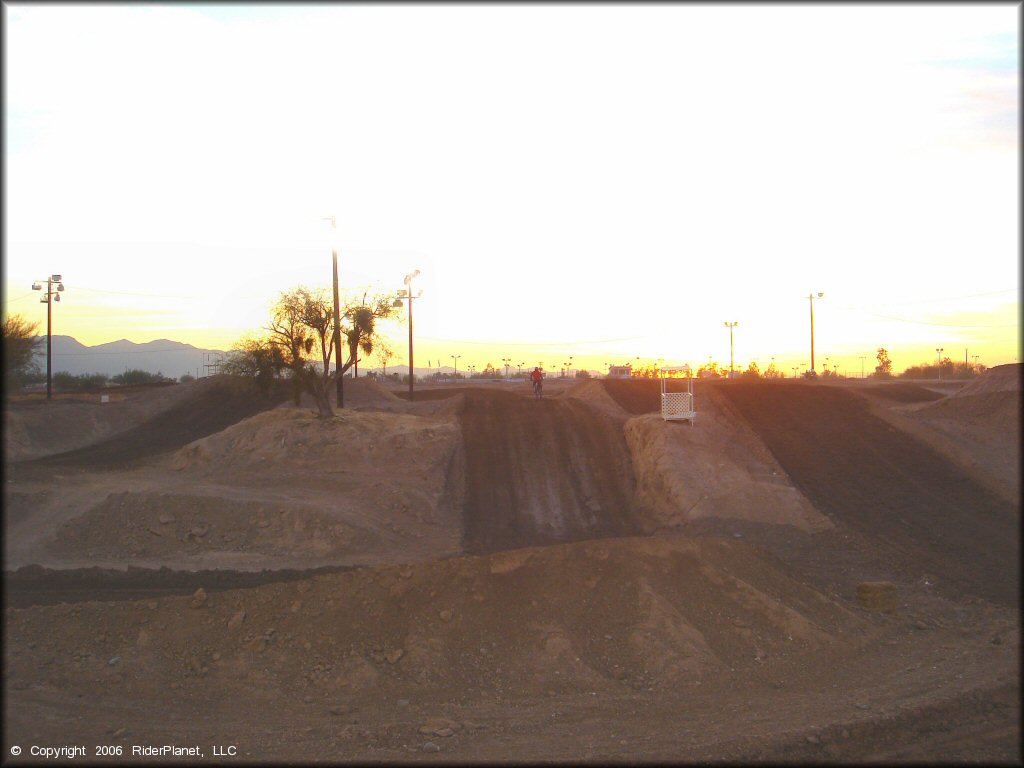 Example of terrain at Speedworld Motocross Park Track