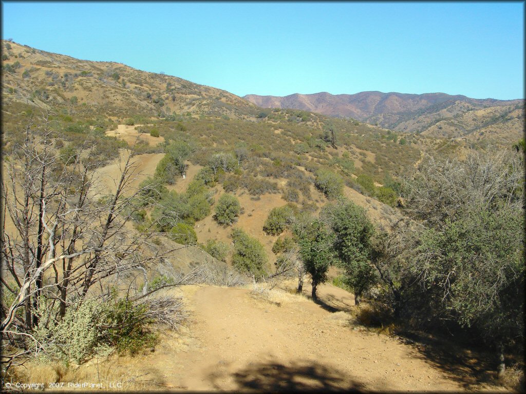 Scenic view at Frank Raines OHV Park Trail