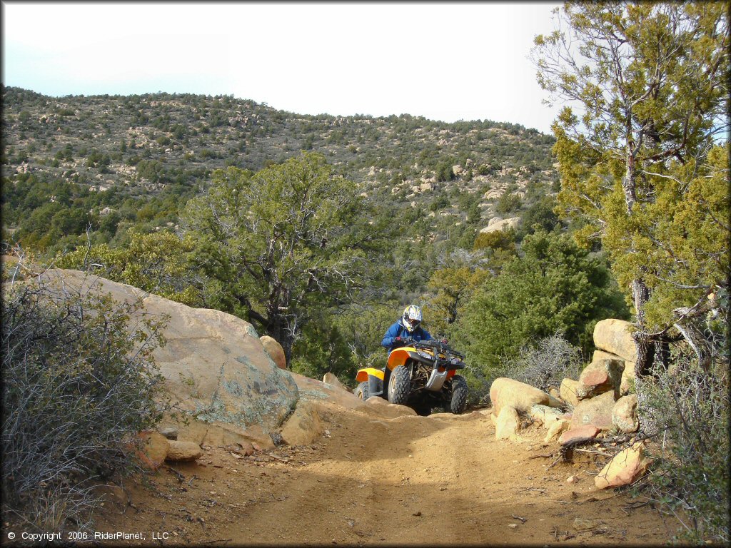 OHV at Sheridan Mountain Smith Mesa OHV Trail System