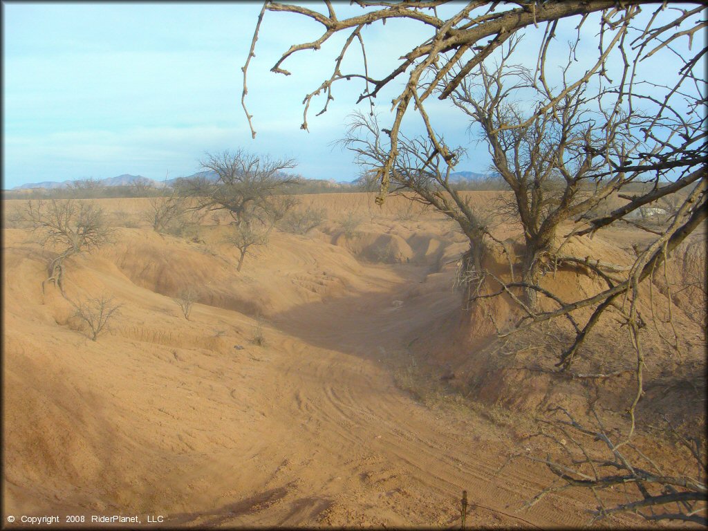 Some terrain at St. David Pits Trail