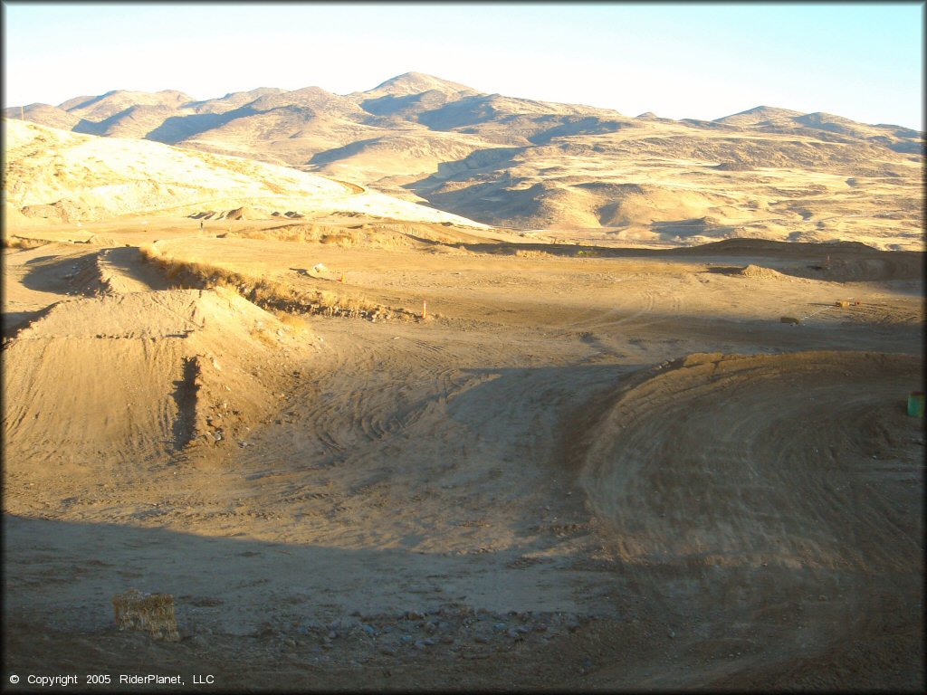 Example of terrain at Wild West Motorsports Park Track