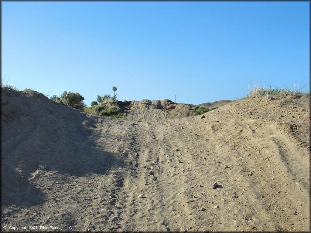 A trail at Tomera MX Track OHV Area