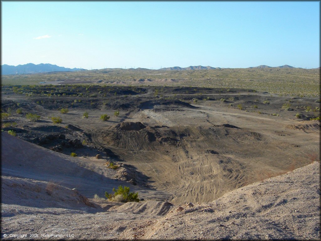 Terrain example at Boulder Hills OHV Area