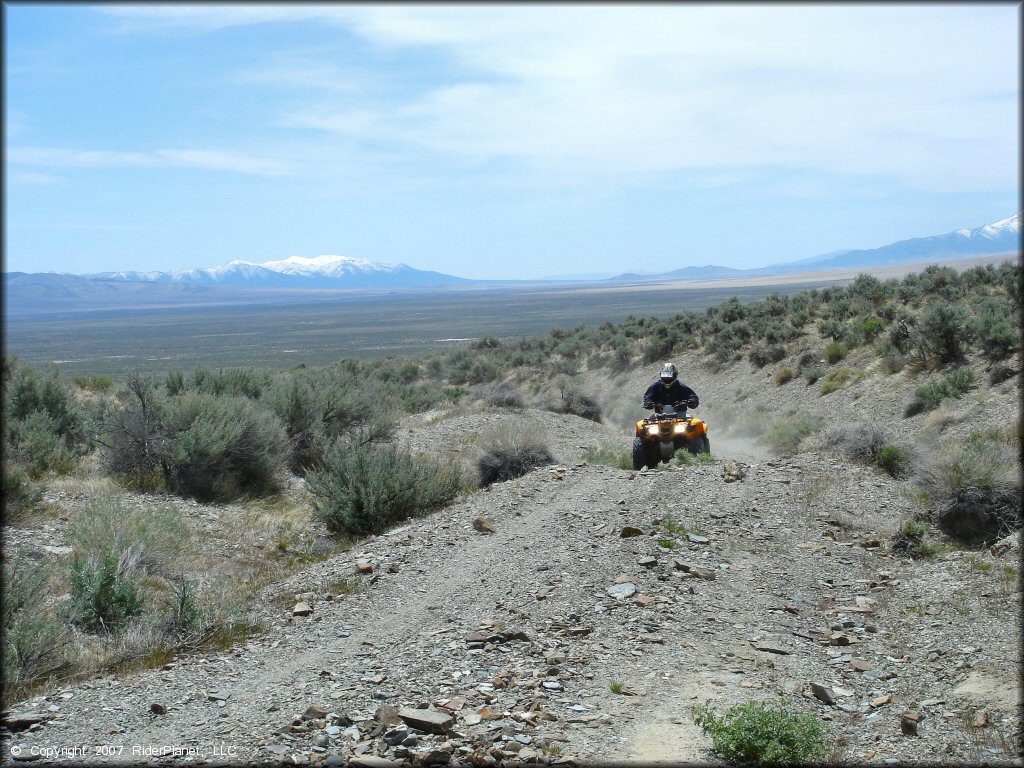 OHV at Blue Mountain Trail