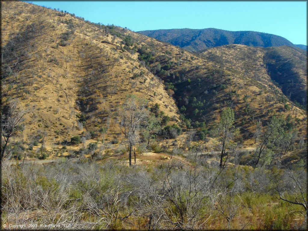 Scenic view at Frank Raines OHV Park Trail