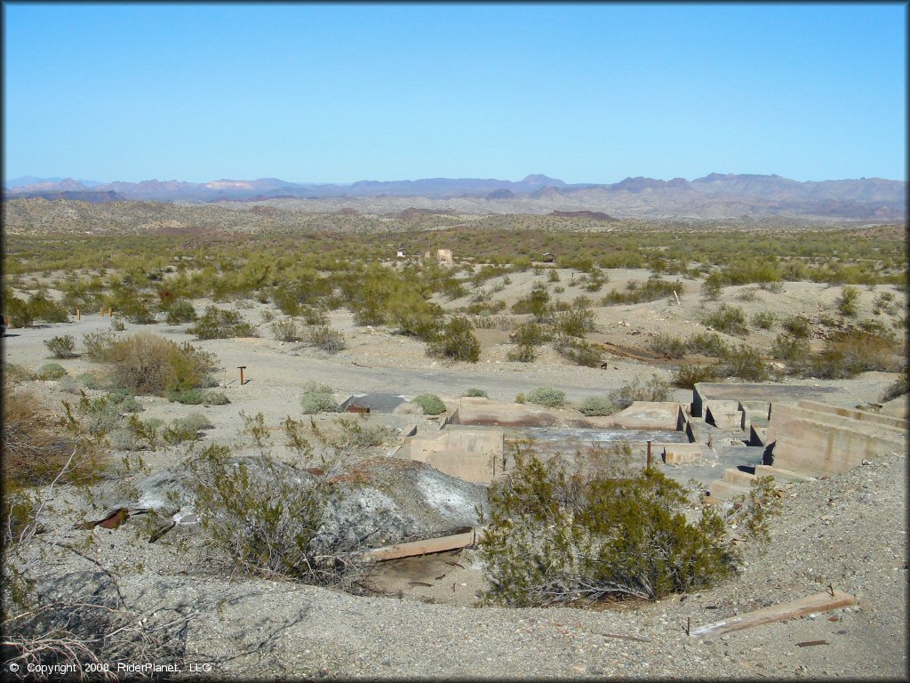 Scenic view of Swansea Townsite Trail