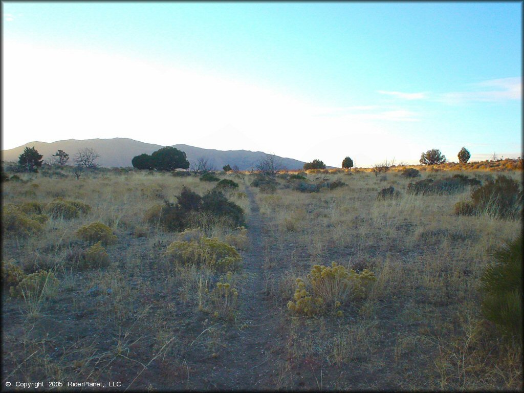 Example of terrain at Stead MX OHV Area