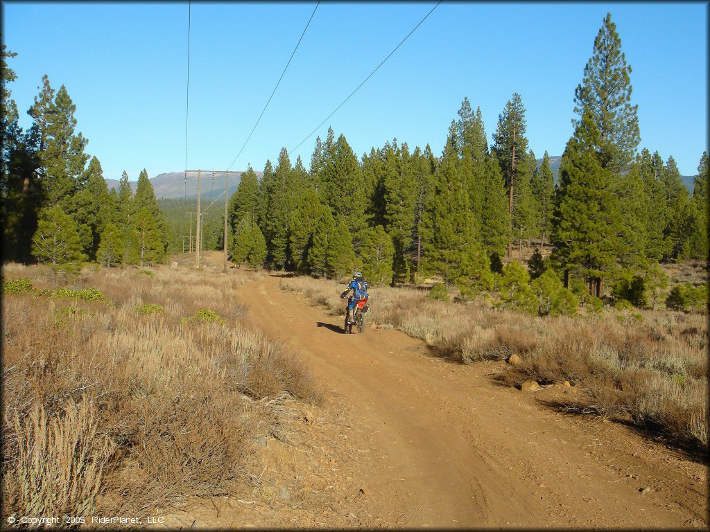 OHV at Billy Hill OHV Route Trail