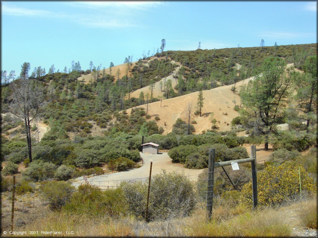 Scenery from Clear Creek Management Area Trail