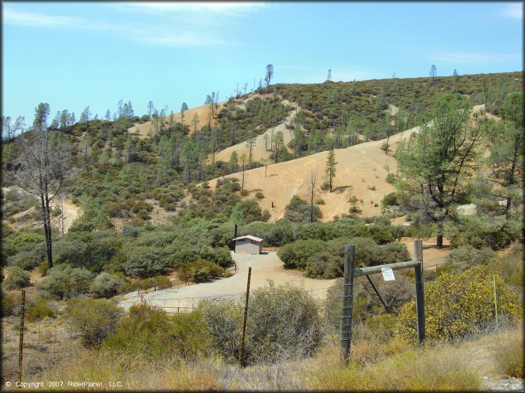 Scenic view at Clear Creek Management Area Trail