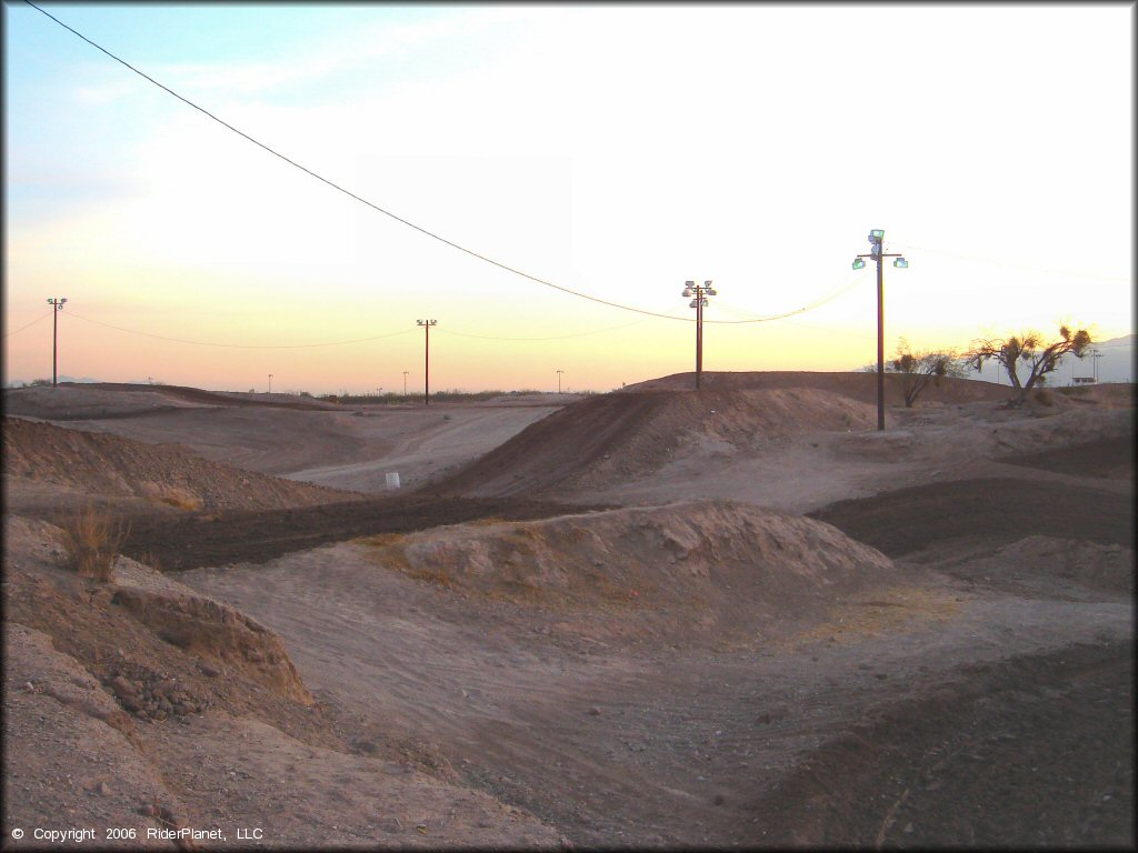 Some terrain at Speedworld Motocross Park Track