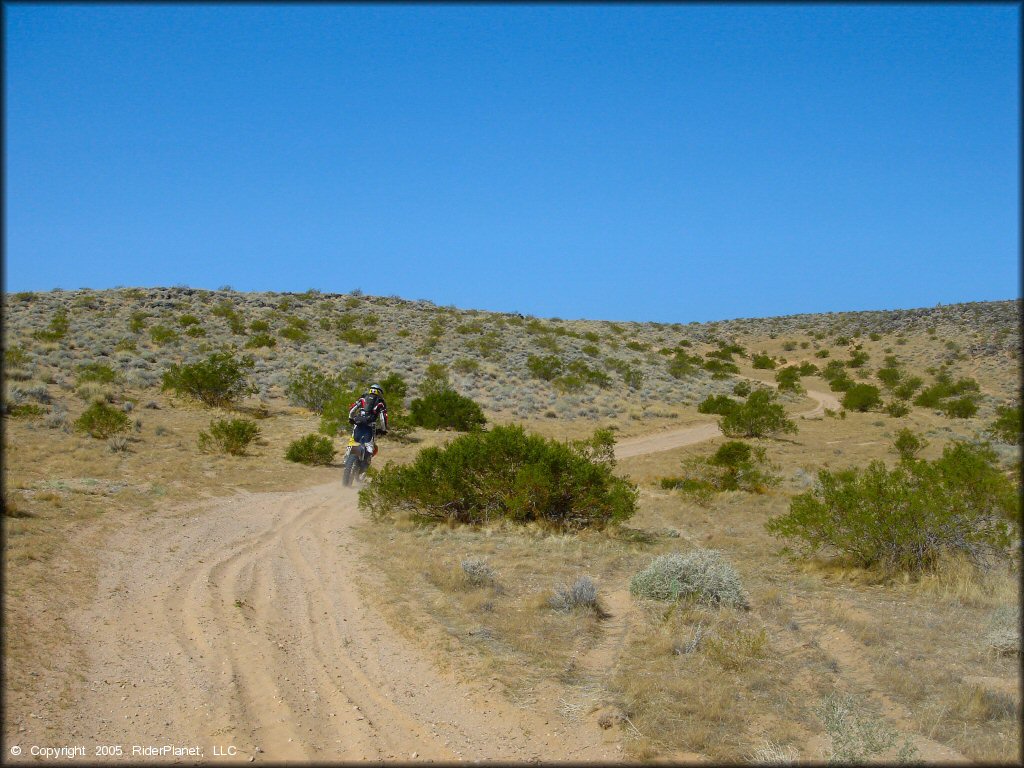 OHV at Jean Roach Dry Lake Bed Trail