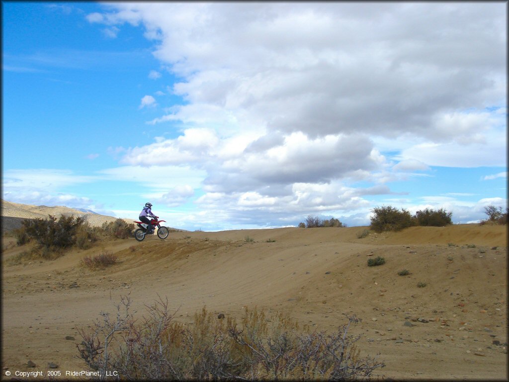 Honda CRF Dirt Bike at Sunridge Track OHV Area