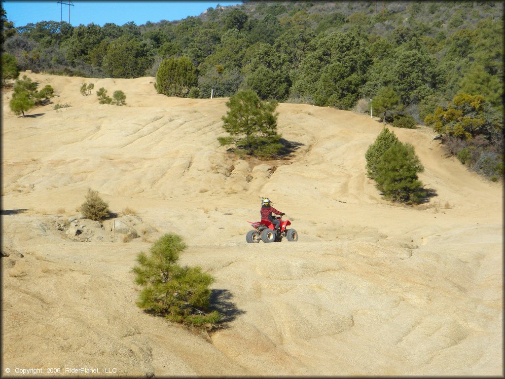 OHV at Alto Pit OHV Area Trail