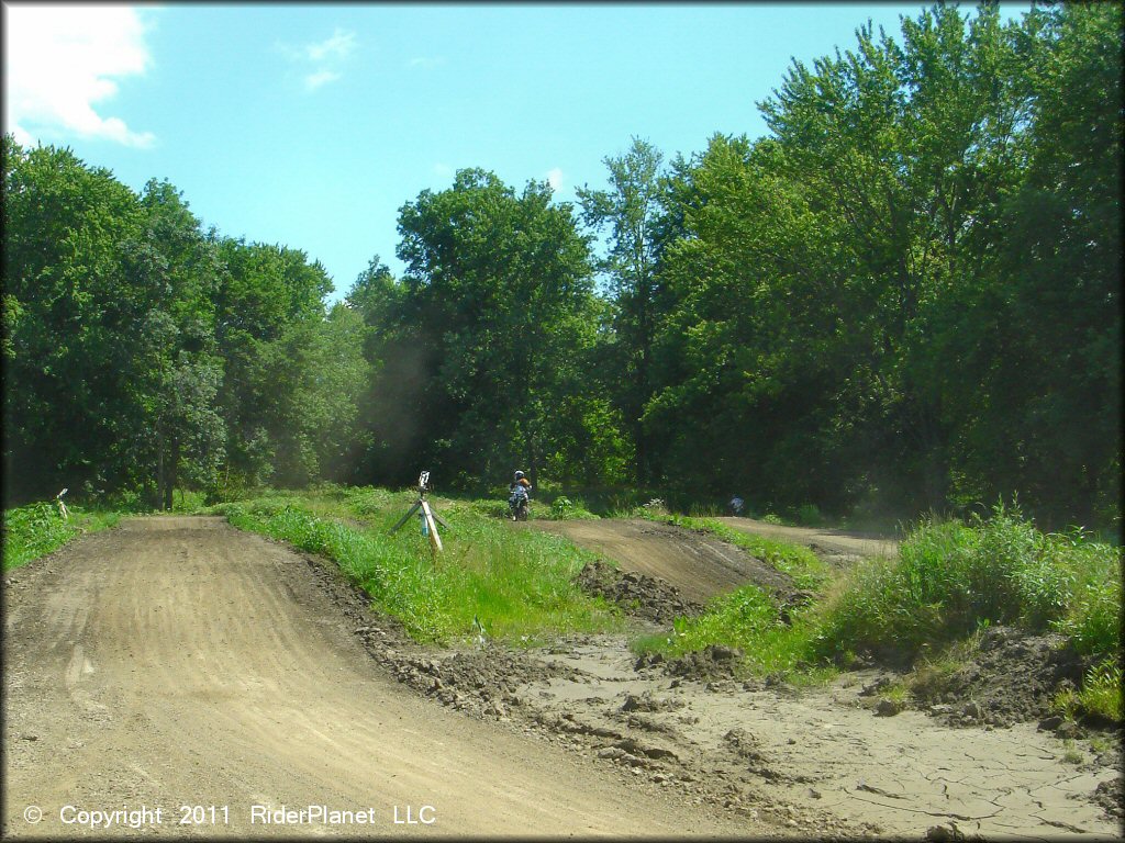 Yamaha YZ Dirt Bike at Connecticut River MX Track