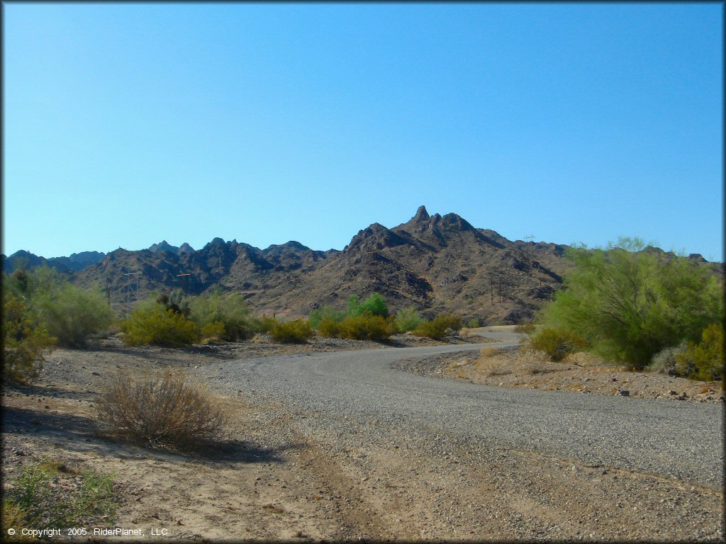 RV Trailer Staging Area and Camping at Copper Basin Dunes OHV Area