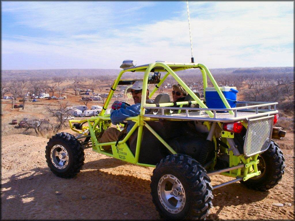 OHV at Rosita Flats OHV Area Trail