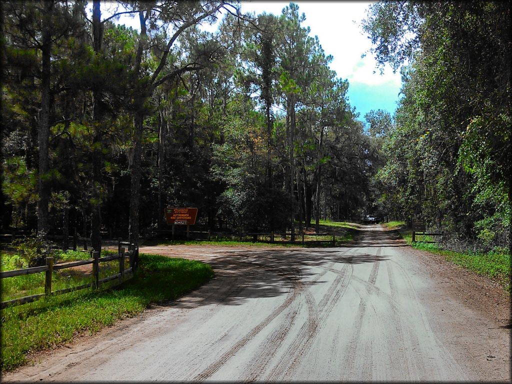 Signage for Buttgenbach Mine Campground.