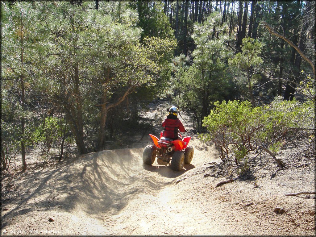 OHV at Alto Pit OHV Area Trail