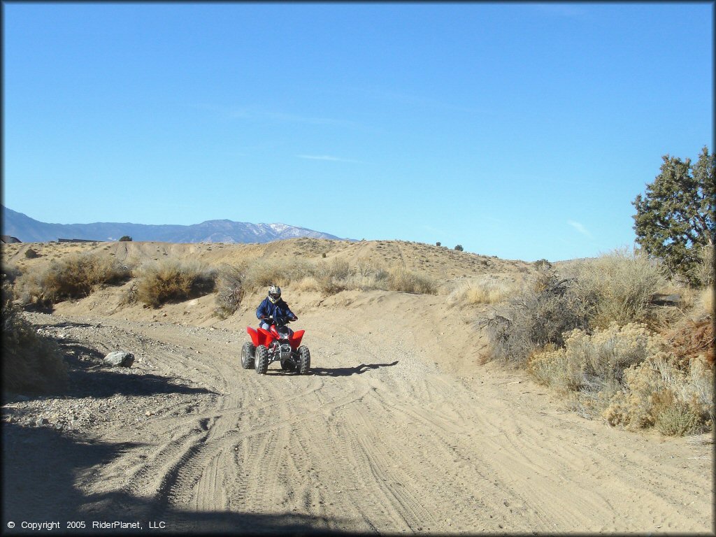 OHV at Johnson Lane Area Trail