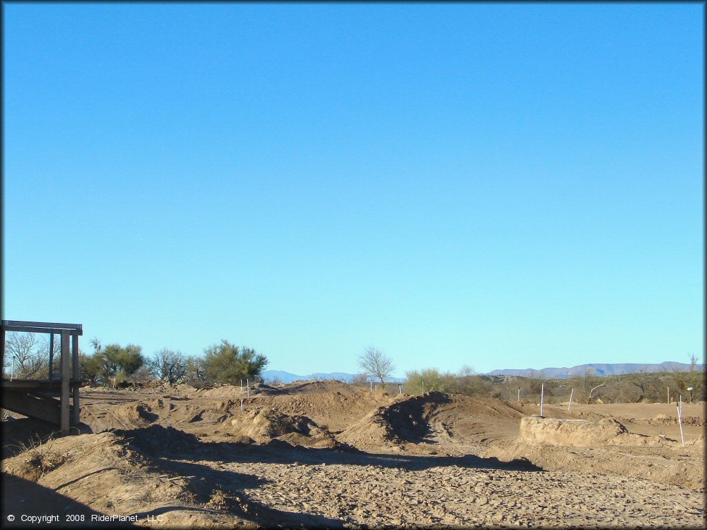 Some terrain at Mammoth MX Track