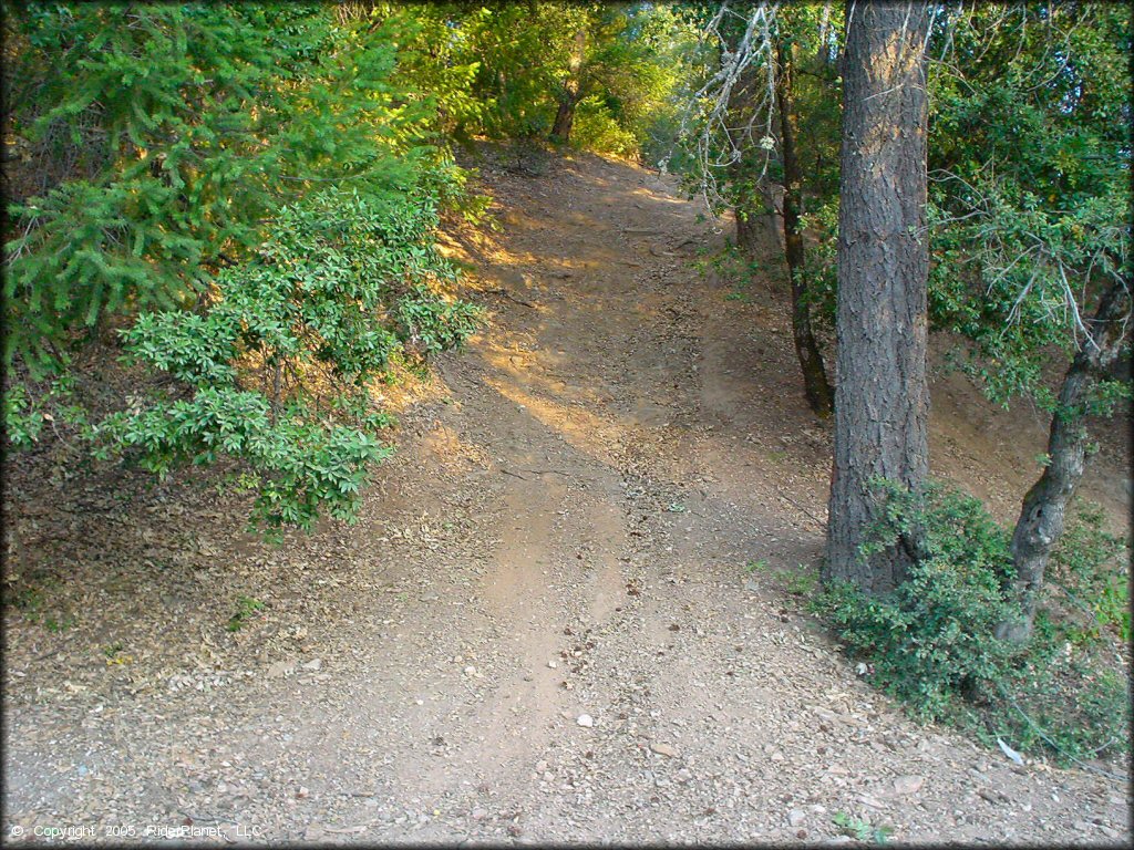 Terrain example at Greenhorn Trail