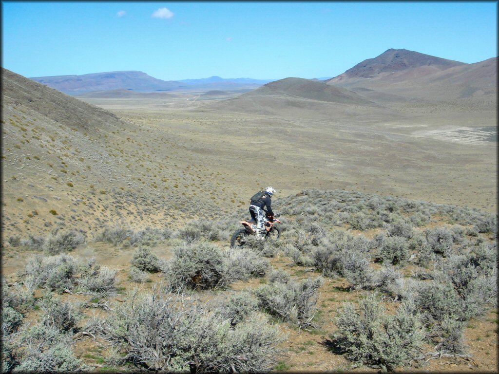 OHV at Dry Valley OHV Area Trail