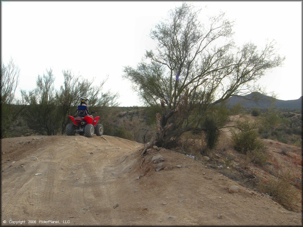 OHV at Four Peaks Trail