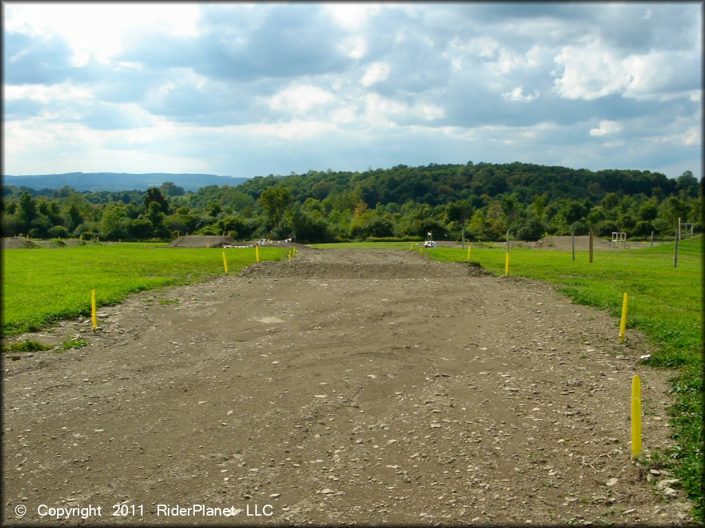 A trail at Marble Springs MX Track