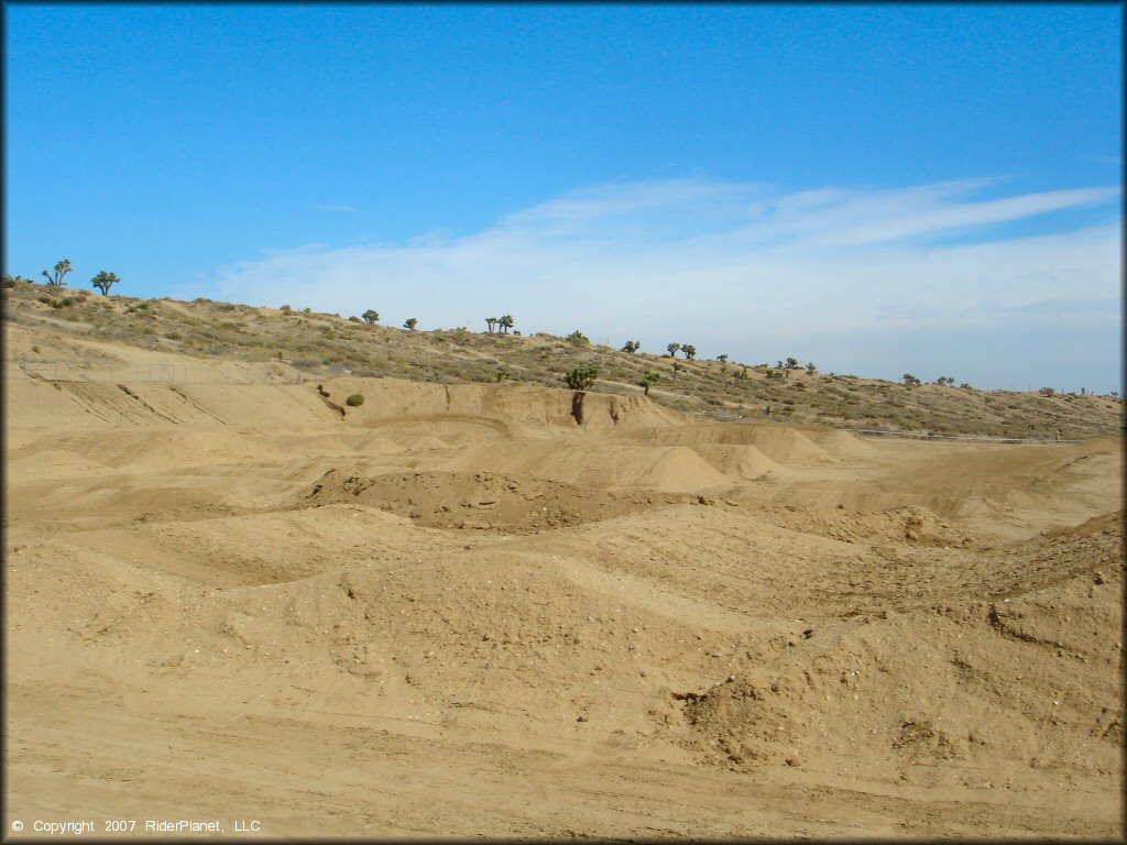 A trail at Competitive Edge MX Park Track
