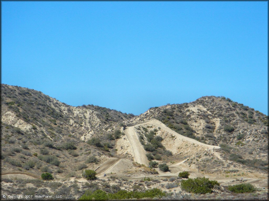 Scenery from Quail Canyon Motocross Track