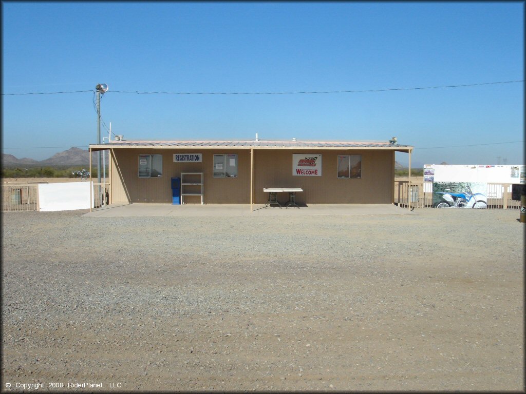 Some amenities at Arizona Cycle Park OHV Area