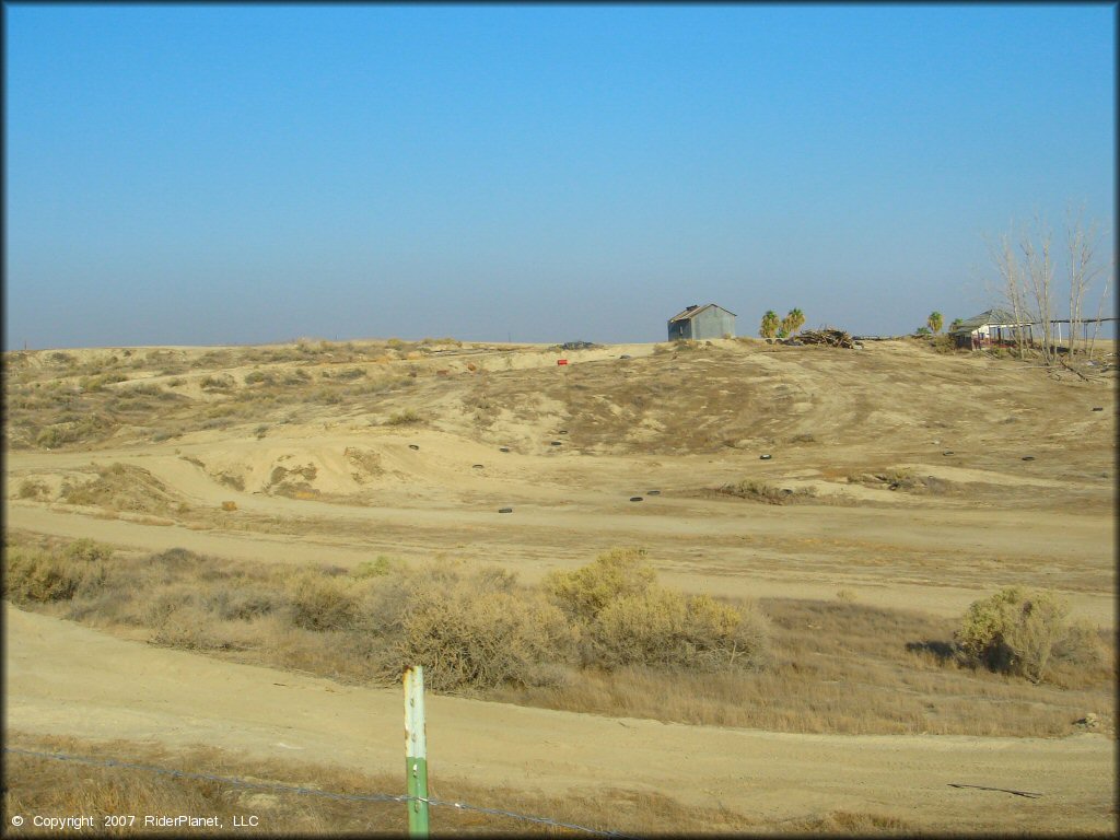 Terrain example at Honolulu Hills Raceway OHV Area