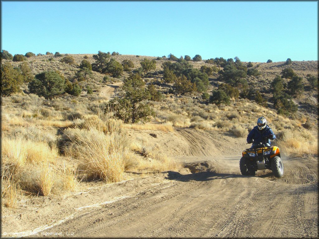 OHV at Johnson Lane Area Trail
