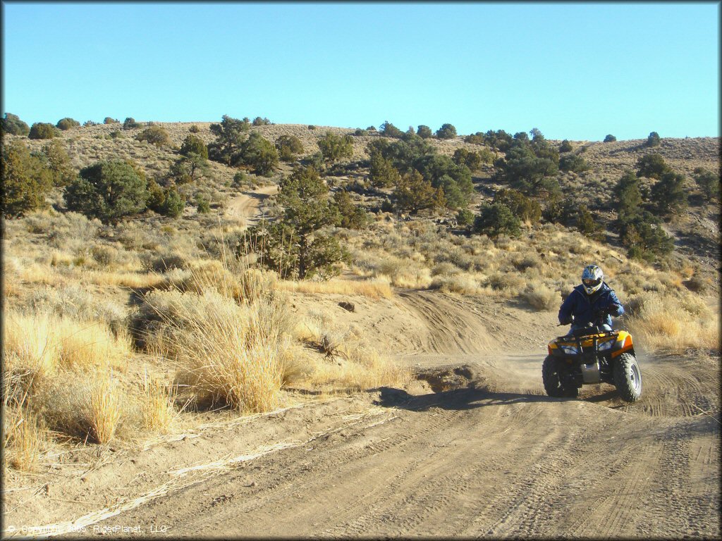 OHV at Johnson Lane Area Trail