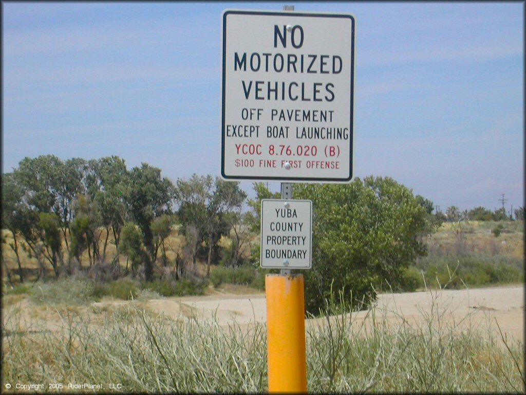 Some amenities at Shad Pad OHV Area