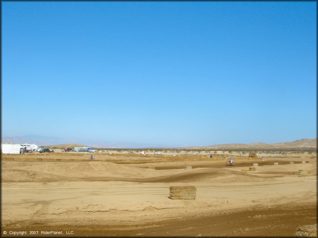 Motorbike at Cal City MX Park OHV Area