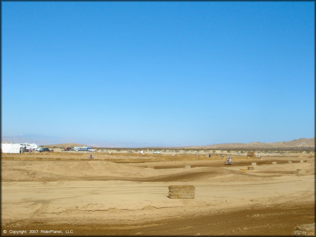 Dirt Bike at Cal City MX Park OHV Area