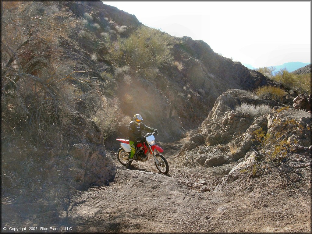 Honda CRF Motorbike at Standard Wash Trail