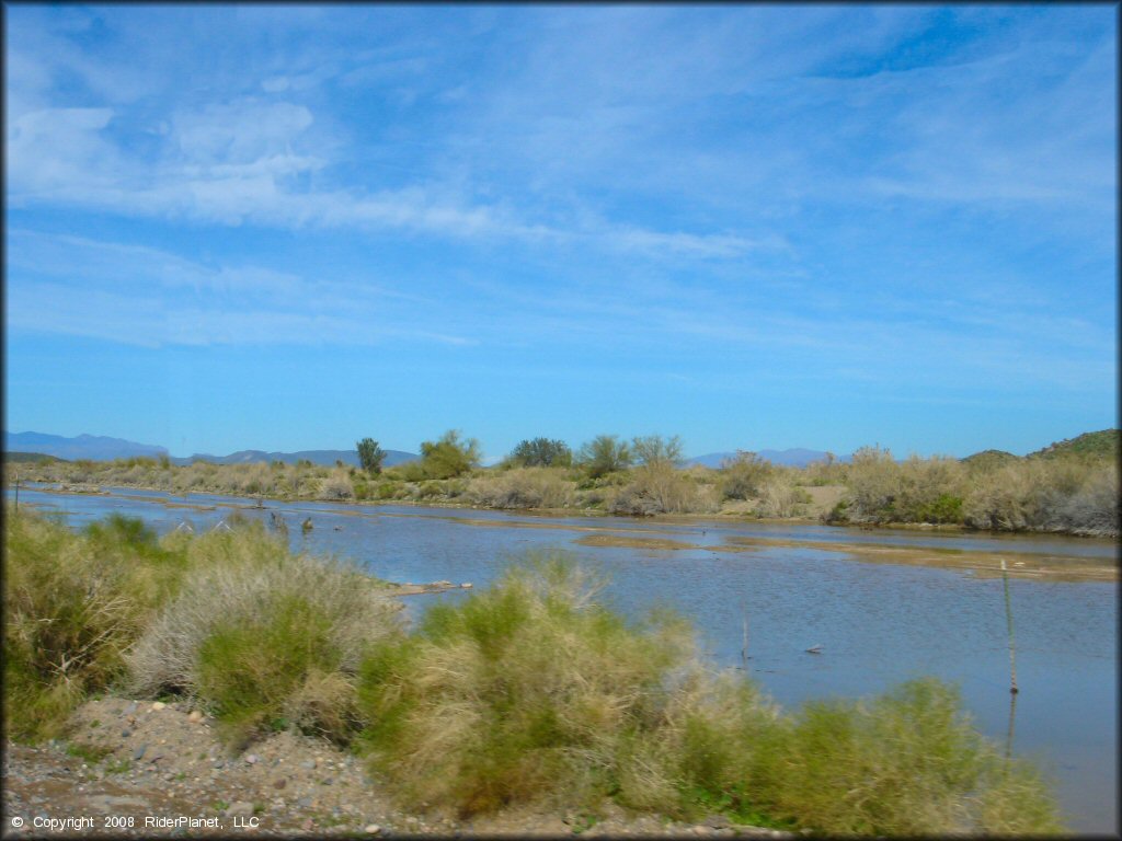 Scenic view of Jomax Trail