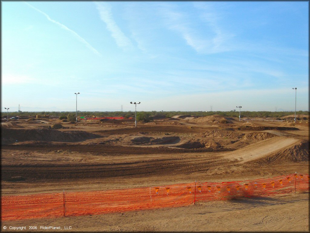 Terrain example at ET Motopark Track