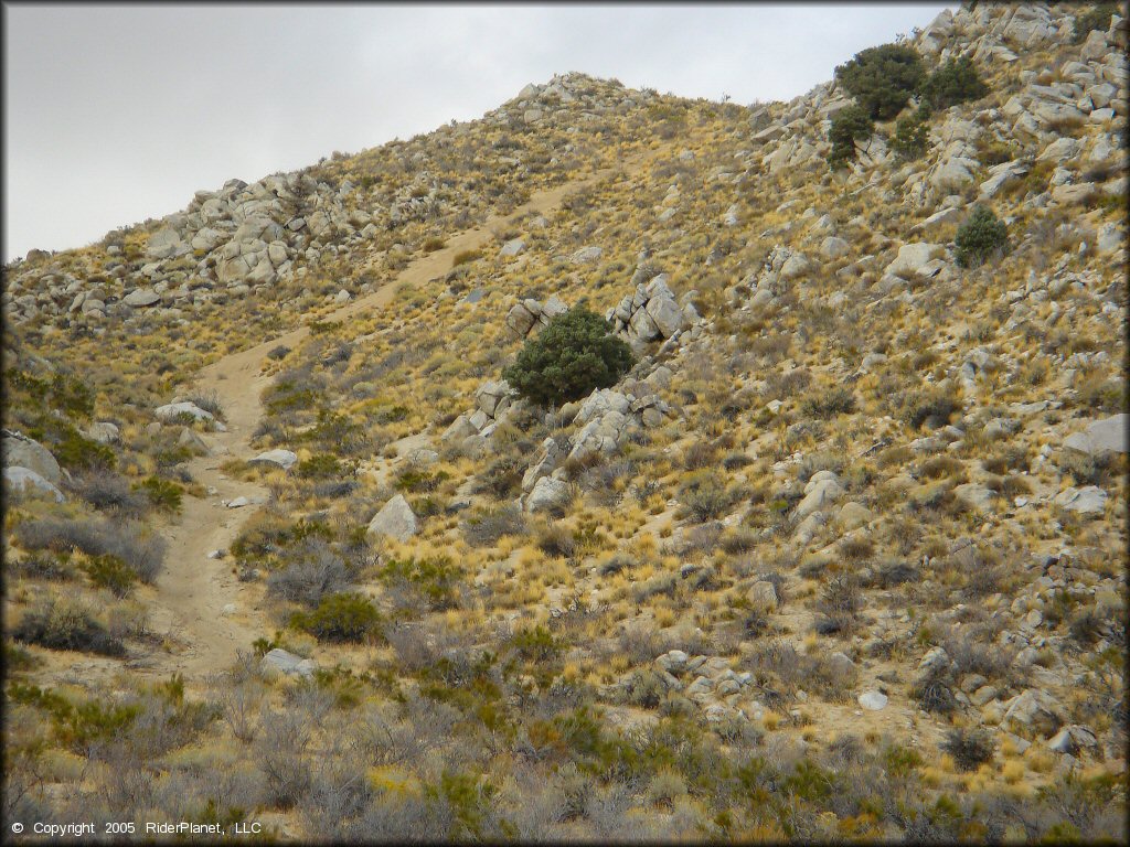 Some terrain at Prison Hill Recreation Area Trail