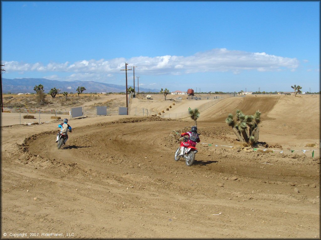 Honda CRF Motorcycle at Competitive Edge MX Park Track