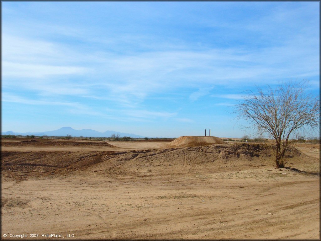Some terrain at Motoland MX Park Track