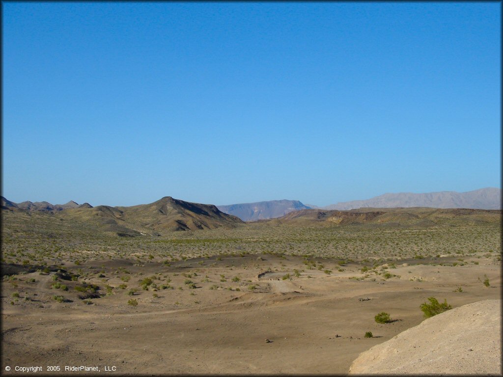 Scenic view of Boulder Hills OHV Area