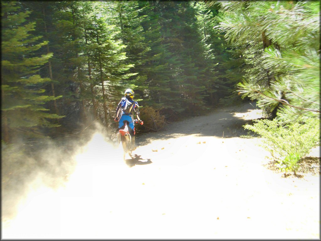 Honda CRF Dirtbike at Gold Note Trails